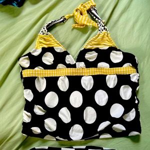 Girls MAMBO two piece swimsuit with super cute tie details